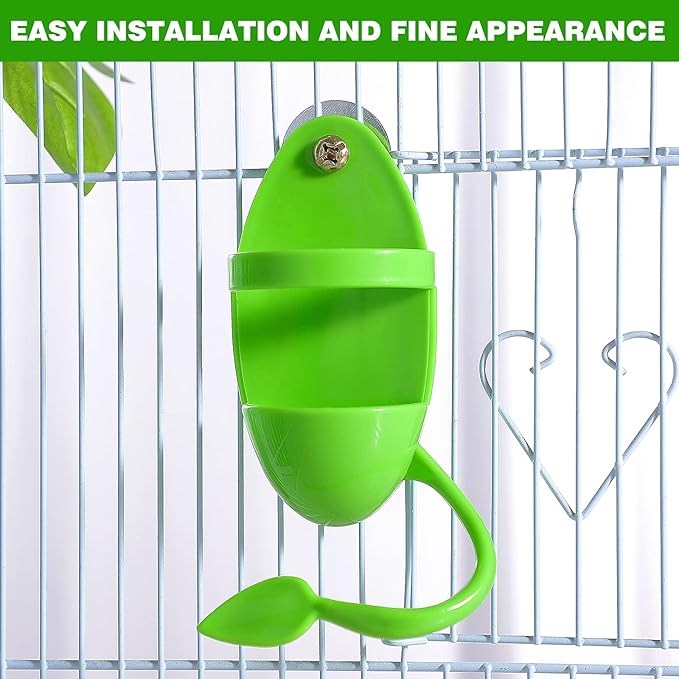 Bird Cuttlebone Holder Bird Feeding Holder with Stand for Parrot Parakeet Cockatiel Conure