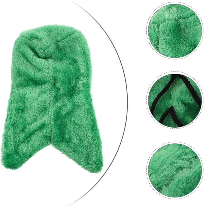 FOMIYES Bird Cozy Corner Fleece, Bird Blanket, Parrot Cage Snuggle Hut, Warm Bird Nest for Parakeets Cockatiels Lovebirds Green
