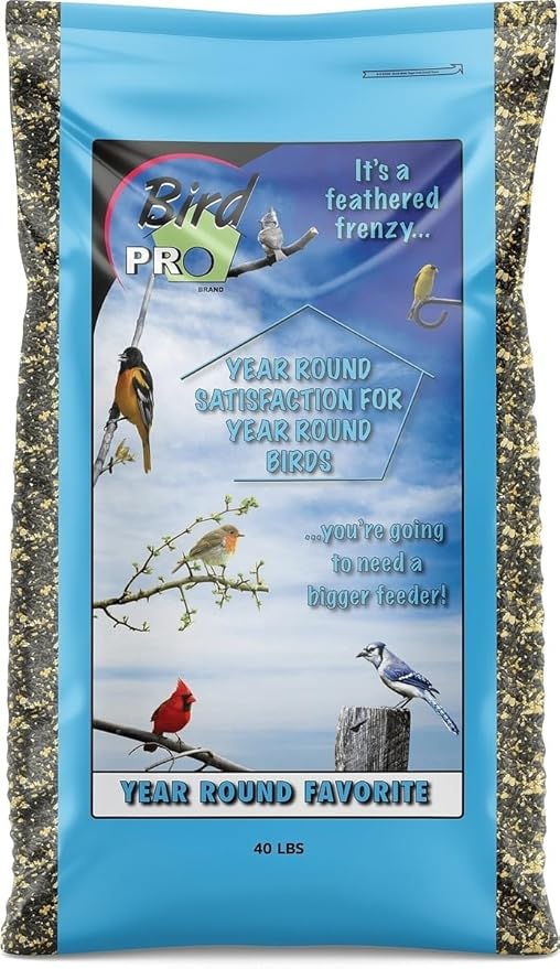 Bird Pro Classic Bird Seed (40 Pounds, Year Round Favorite)