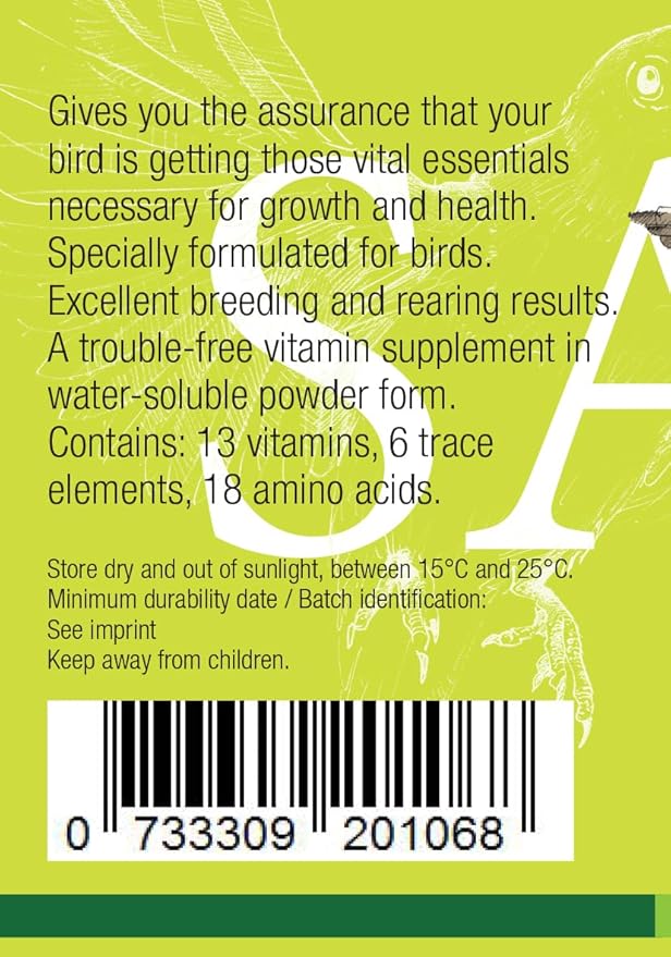 Nekton S Multi-Vitamin for Birds, 700gm, Model: 201750