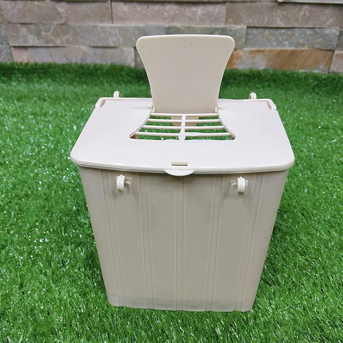 Parrot Breeding Box Hanging Bird Nest Bird Cage Plastic House Mating Box for Lovebird Parakeet Cockatiel Conure