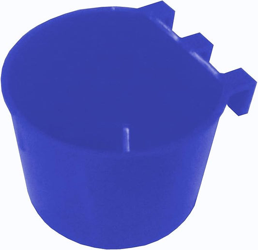 12 Pack of RITE FARM PRODUCTS 8 OZ Pigeon Quail Dove Chicken Rabbit Bird Feeder Water Drinker Cups Wire CAGE