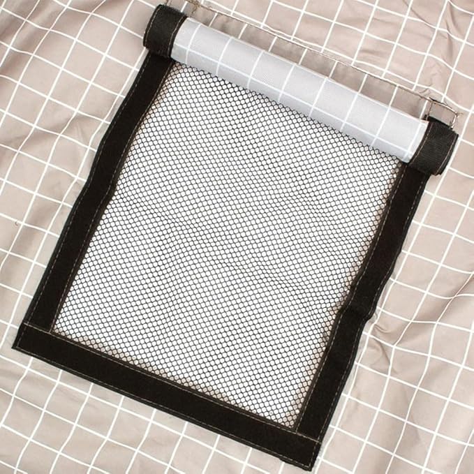 Bird Cage Cover, 38.2 * 23.6 * 51.2” Dark Colored Drape For Animal Crate, Waterproof & Washable Night Cover For Cages, Distraction And Light Eliminator For Mink, Totoro, Parakeets, Parrot (Khaki)