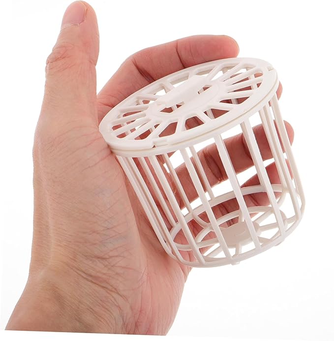 Bird Cage Accessories 4pcs Finch Canary Cage Nesting Baskets Made of Bird Nest Material