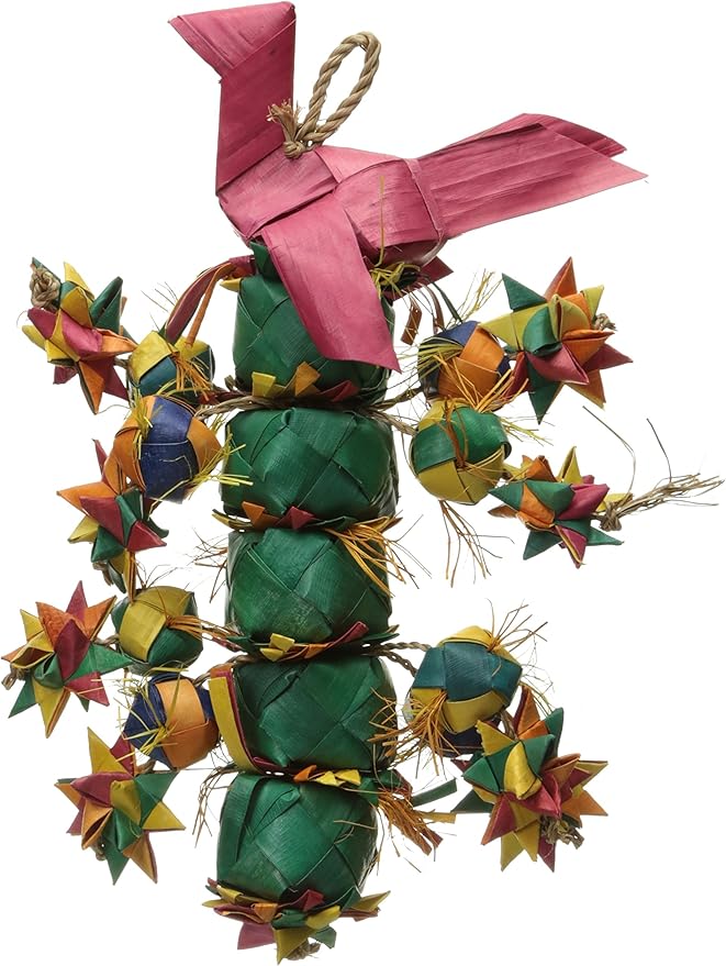 Planet Pleasures Tower Bird Toy, Medium