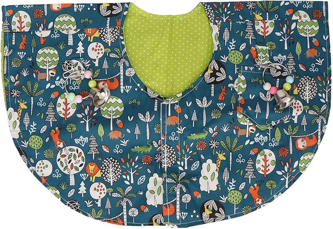 Parrots Shoulder Protector, Prevent Scratching Biting Parrot Shoulder Diaper Shawl, Multi Functional Pet Shoulder Pad Shoulder Cape for Training Parrots to Stand on Shoulder Parakeets Cockatiels Macaw