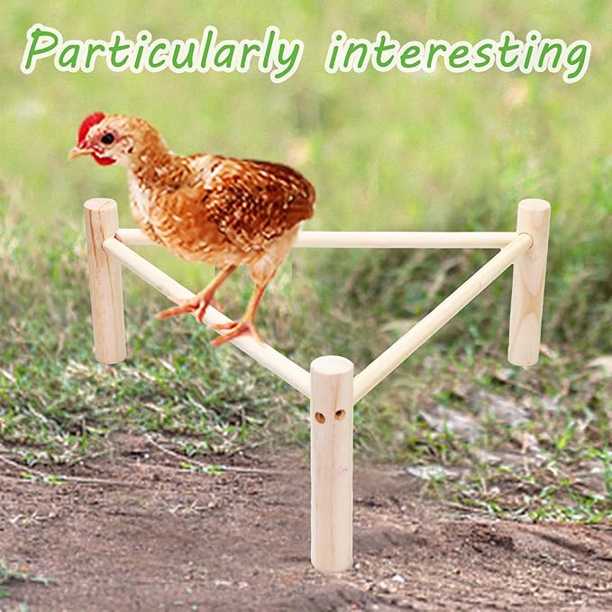 14PCS Chicken Toys for Coop Accessories - Longer Chain Chicken Swing, Chicken Toy for Hens in Coop, Chicken Perch Mirror Toy with Bells, Add Fun Toys for Chickens