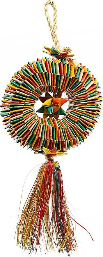 Planet Pleasures Bird Tire Small Bird Toy