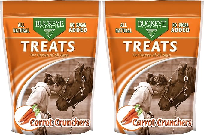 Buckeye Nutrition Carrot Crunchers Equine Treats