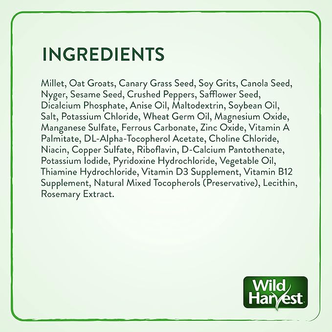 Wild Harvest Healthy Benefits Molting Supplement, 7.5 Oz., for All Birds