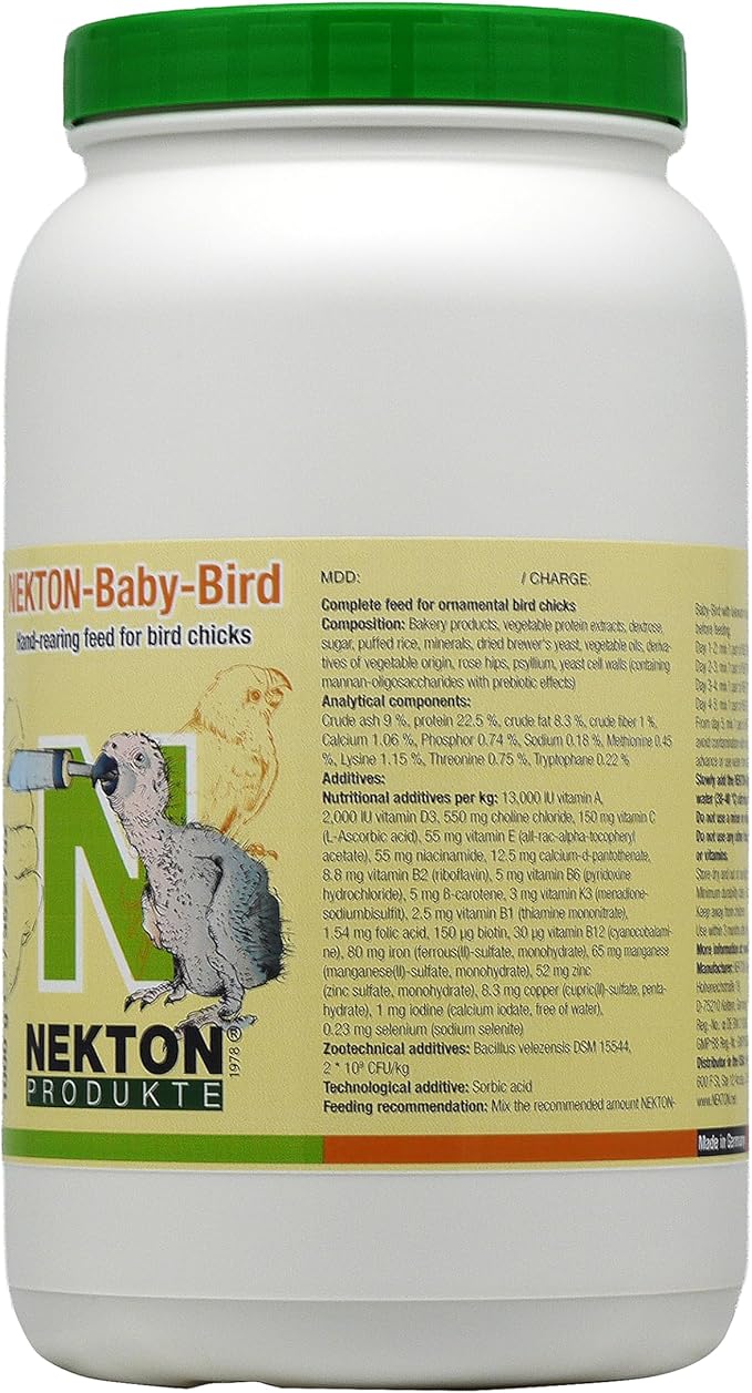 Nekton-Baby-Bird Handfeeding Formula For Birds 1000G (35.3Oz)