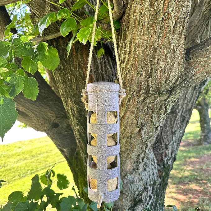 Suet Ball Feeder Nut Husks