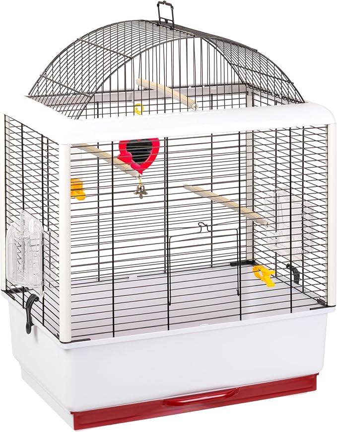 Ferplast Palladio 3 Bird Cage, 49 x 30 x 64 cm, Black