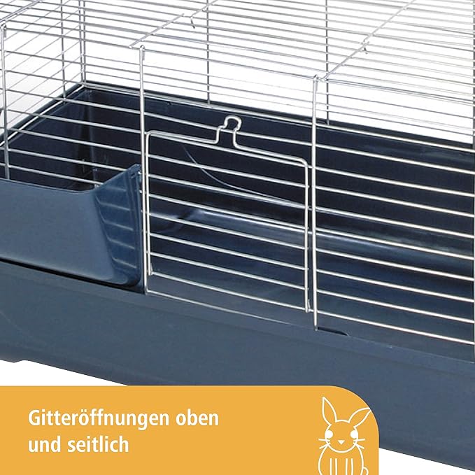 Kerbl Animal Cage Baldo Flat, 100 x 53 x 46 cm