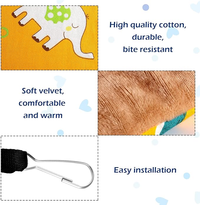 Weewooday 2 Pack Bird Beds Conures Hammock Sleeping Hut for Cage, Warm Bird Nest House Hanging Plush Tent for Parrot Parakeets Cockatiel Conure Cockatoo Parakeet Bird Cage Accessories