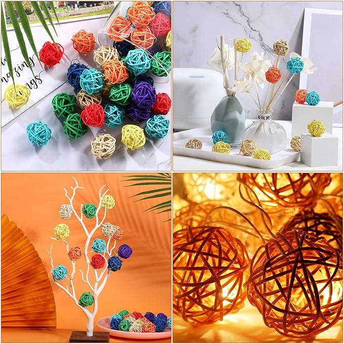 Sumind 80 Pieces Parrot Toy Wooden Blocks Bird Chewing Toys Mini Wood Chips Small Parrot Cage Accessories for DIY Playing Chewing Shredding Mixed Large Bird Toys, Random Color