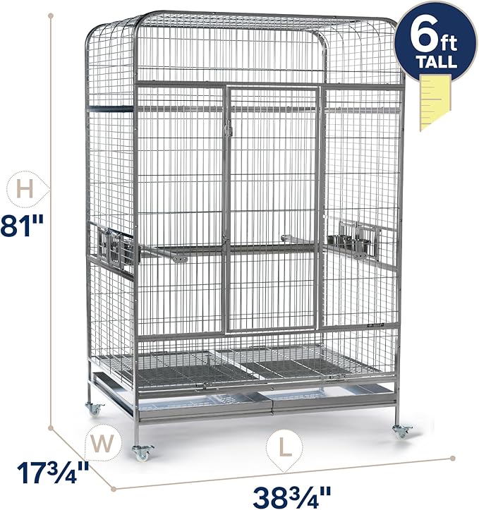 Prevue Pet Products Imperial XXL Stainless Steel Bird Cage