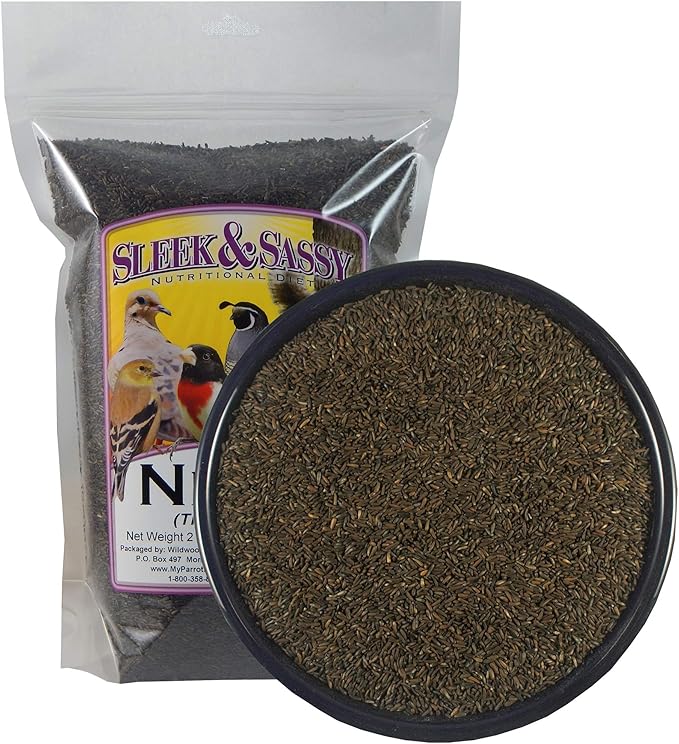 SLEEK & SASSY Niger (Nyjer) Thistle Bird Seed (2 lbs.)