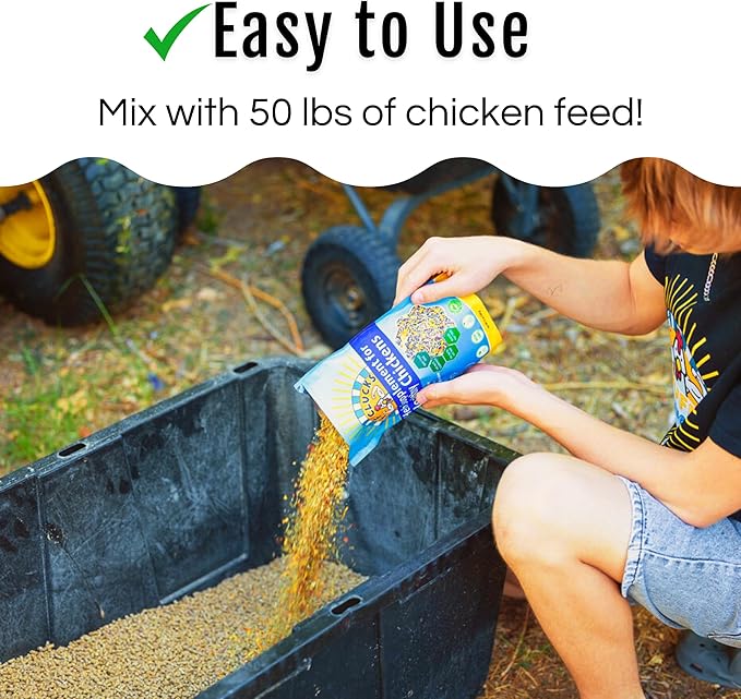 Buff Clucks Coop-Care Bundle – Herb Treat Mix 8 oz & CoopShield Natural + DE Powder | Aromatic Forage Herbs for Chickens for Nesting Boxes & Runs
