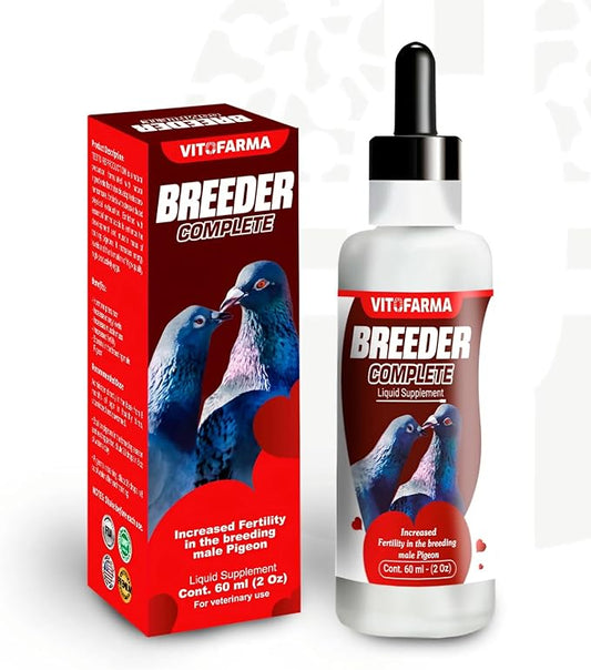 Supplements Multivitamin for Better Fertility Pigeons, Birds Supplement 60 ml