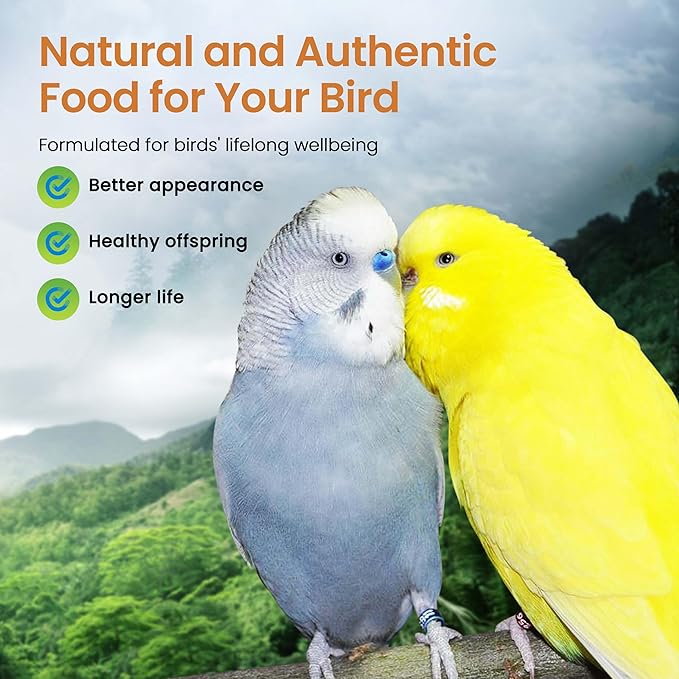 Harrison's Bird Foods High Potency Mash- Certified Organic, Non-GMO, Minimally Processed Nutrient-Rich Formula for Birds with Special Needs, Molting, Breeding, or Young Birds Under 1 Year 454g / 1lb
