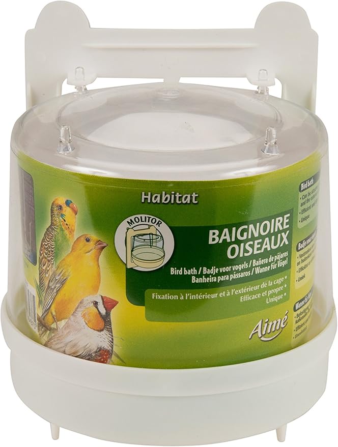 Aimé Bathtub for Bird, 11 x 11 x 9 cm, 0.1 kg