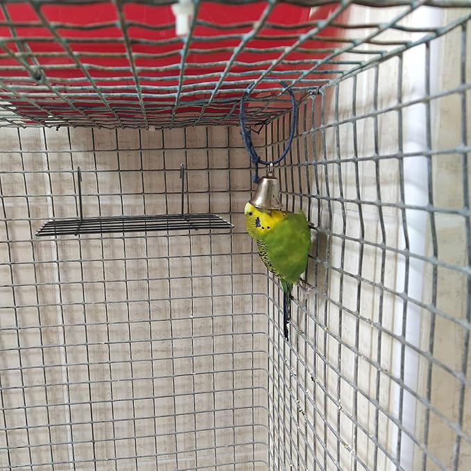 4 pcs Bird Perch Platforms Parakeet Cage Parrot Playstand Bird Supply Cage Accessories Budgie Cockatiel