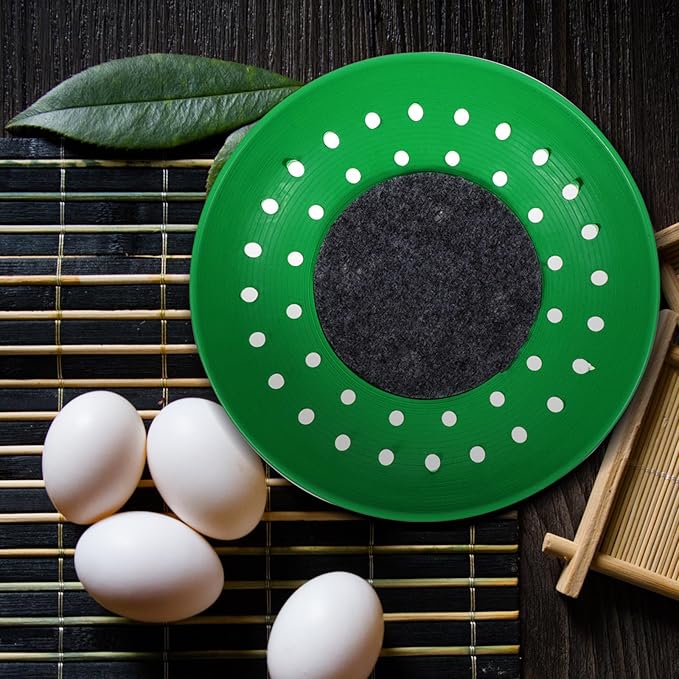 Pigeon Nest Equipment 4Pcs Bird Breeding Nesting Bowls Durable Plastic Dove and Quail Nesting Bowl with Non-Slip Mat for Easy Cleaning