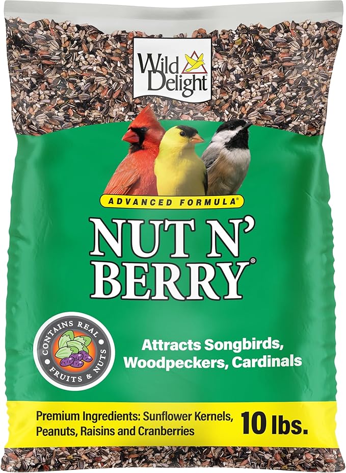 Wild Delight Advanced Formula Nut N' Berry Wild Bird Food 10lbs
