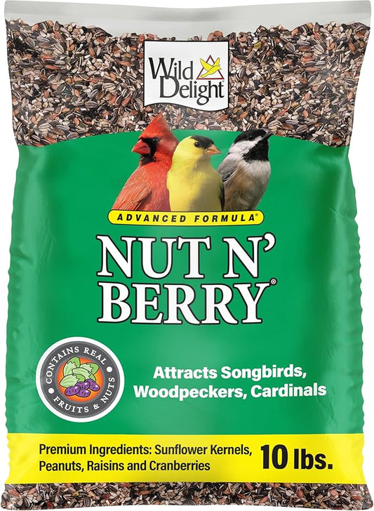 Wild Delight Advanced Formula Nut N' Berry Wild Bird Food 10lbs