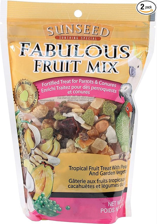 Sunseed Fabulous Fruit Mix Parrots & Conures