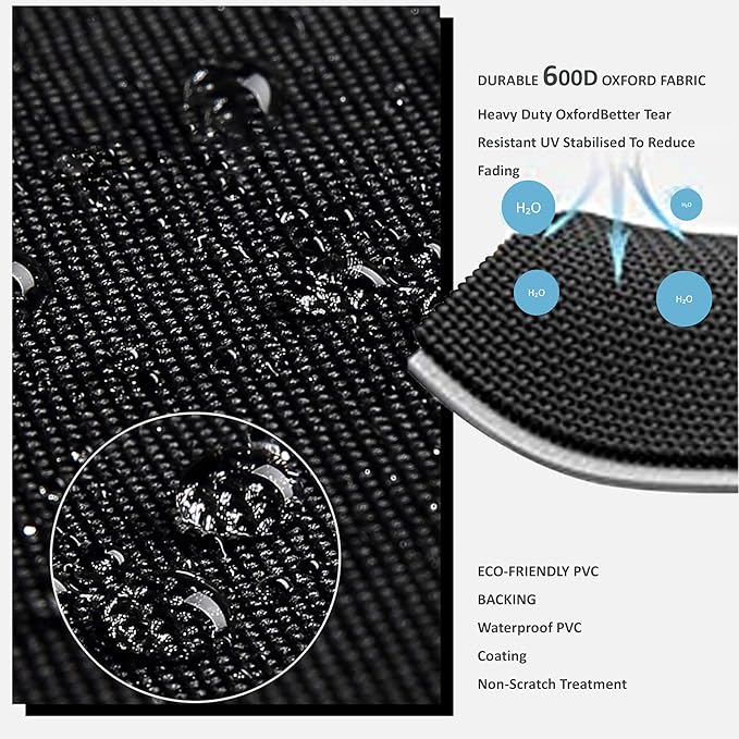 Large Bird Cage Cover - 600D Cage Covers for Night, Good Night Bird Cage Cover for Large Birdcage,Good Night for Cats, Mink, Totoro, Parakeet, Parrot and Small Animals ,Indoors or Outdoors (XL)