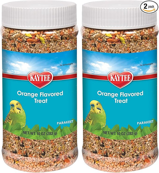 Kaytee Orange Flavored Treat - Parakeet 10 oz (Pack of 2)