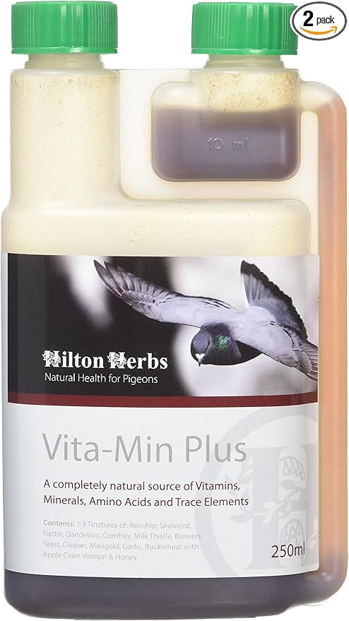 Hilton Herbs 27082 Vita-Min Plus Bird Food Formula, 0.5 Pint
