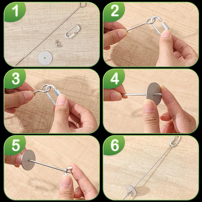 Jingmore 7 Pcs No Mess Small Bird Feeders Set Automatic Clear Parakeet Feeder and Watered Dispenser Cage Accessories Stainless Steel Fruit Vegetable Skewer Foraging for Lovebirds Budgies Finch