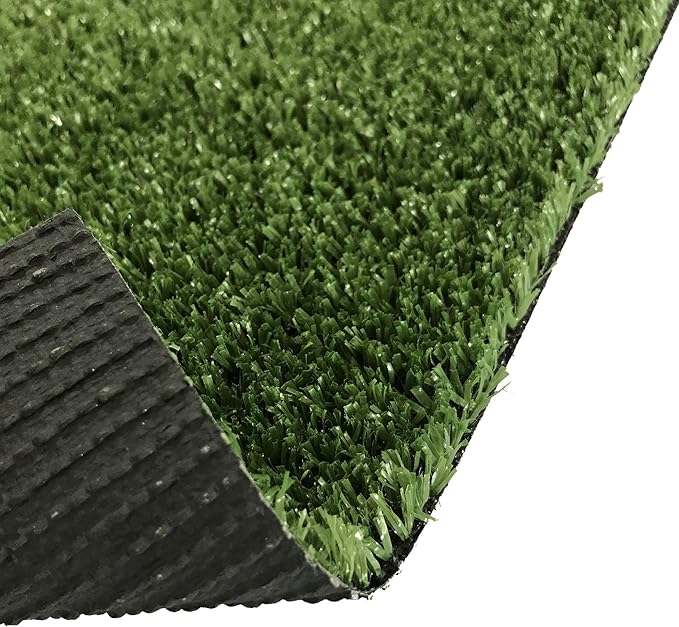 KuGuo Soft Plastic Fake Lawn Chicken Nesting Boxes Pads Chicken Bedding 12 x 12 inches (Soft Short Grass)