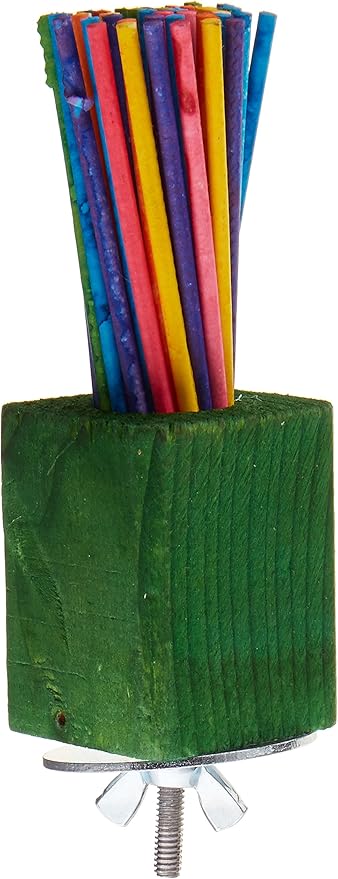 Super Bird Creations SB300 Mini Paper Party Bird Toy, Medium Bird Size, 4.5" x 2"