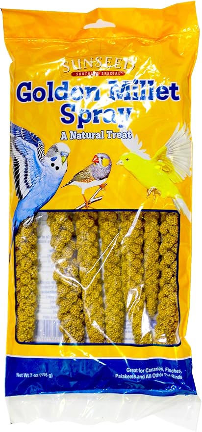 Millet Spray Food [Set of 2] Size: 7 Ounce