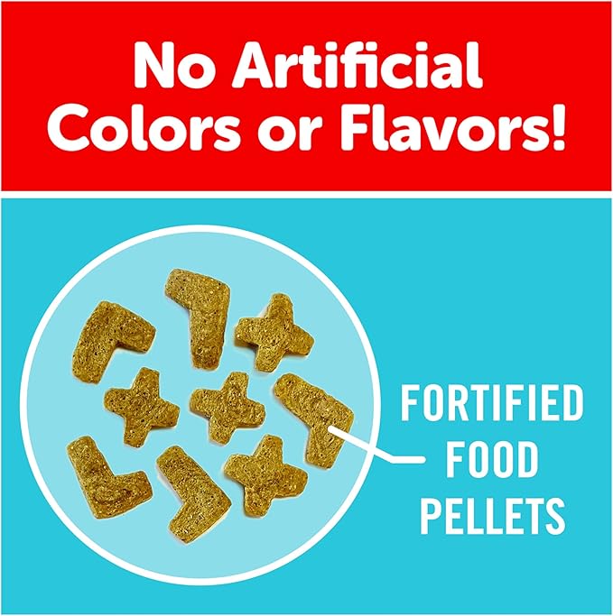 3-D Pet Products Natural Premium Parrot Food - Complete Nutritional Mix with Natural Fruits, Nuts & Veggies – 50% Fortified Pellets – No Artificial Colors