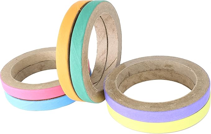 Bonka Bird Toys 2071 pk6 4 Inch Chew Bagels Foraging Parrot Quaker Macaw African Grey Cockatoo