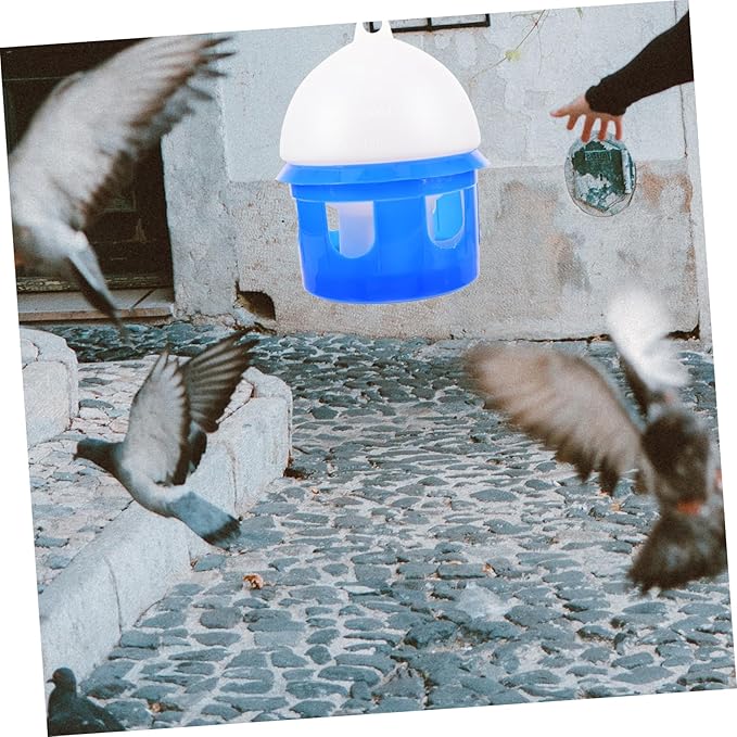 Bird Water Cups Pigeon Water Feeder Automatic Dispenser Feeder Bird Parrot Automatic Drinking Bowl Dove Pigeon Parrot 4L Chick