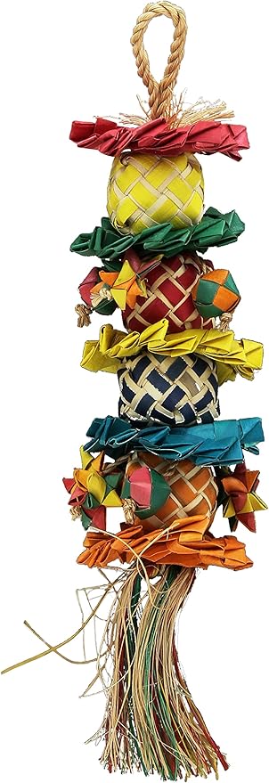 Planet Pleasures Flower Tower Small Bird Toy