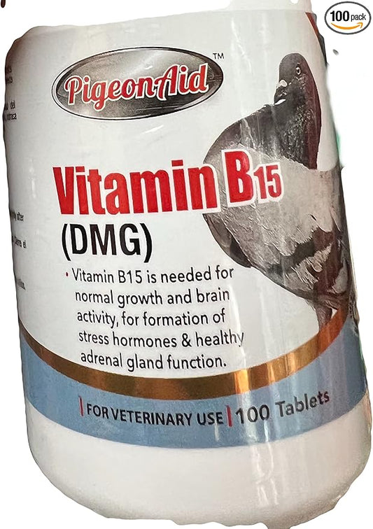 Vitamin B15 (DMG) 100 Tablets PALOMAS Pigeons