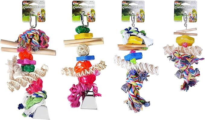 Penn-Plax Combo Kabob Bird Toys