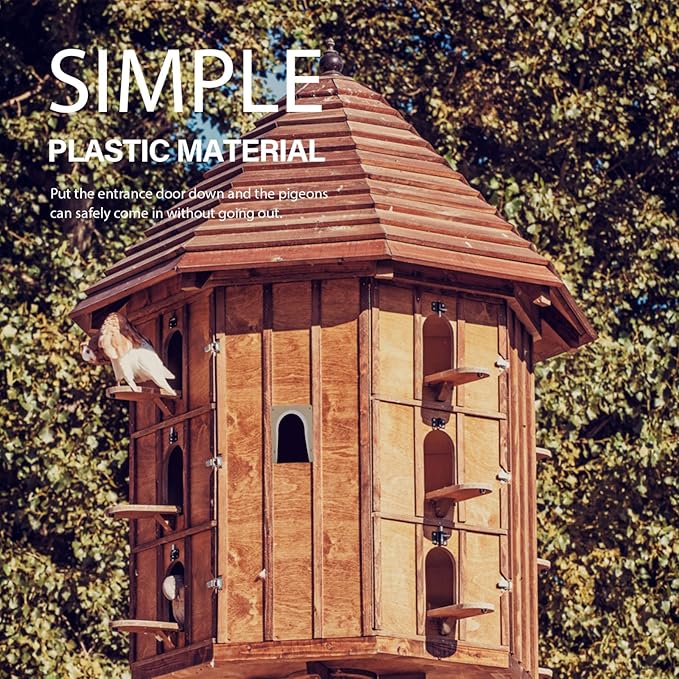 VILLCASE Pigeon Entrance Door 20pcs Export Plastic Bird Cage Pigeon Racing Supplies Pet Bird Supply Product
