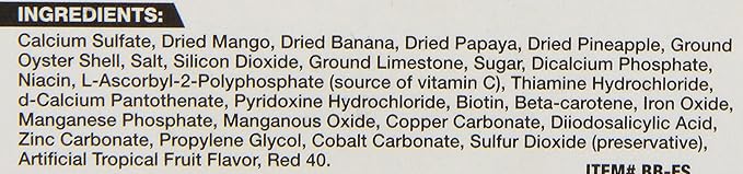 Zoo Med Fruit Bird Banquet Block Small (Pack of 4)