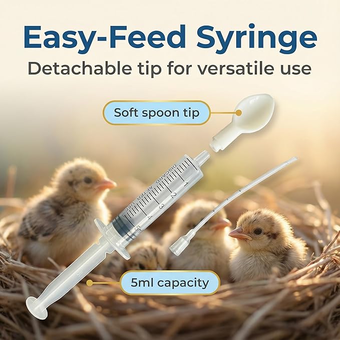 2 pcs Bird Feeding Set, Fruit Stick Feeder for Hanging, Syringe Feeder for Small Animal Food Treats Suitable Parrots Cockatoo Cockatiel