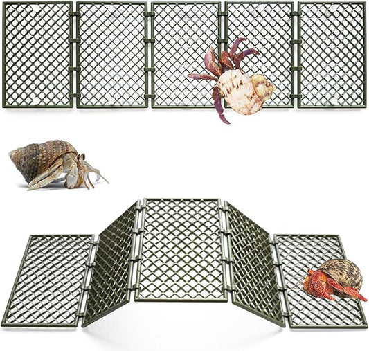 Hermit Crab Climbing Toys | 5 Pcs DIY Mesh Hermit Crab Ladder | Hermit Crab Tank Enrichment Decor | Hermit Crabs Decoration Accessories Supplies Toys Ornaments