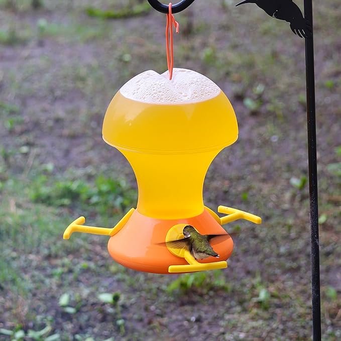 Songbird Essentials Oriole Nectar Mix - 8 Ounce Dry Concentrate Makes 48 Ounces Nectar - No Boil, All Natural, No Dyes or Artificial Sweeteners - Made in USA - Attracts Orioles and Hummingbirds