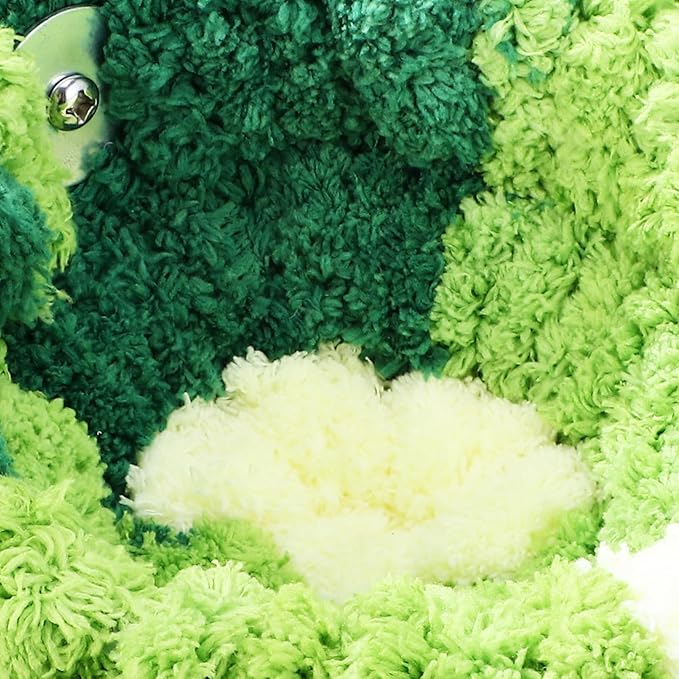 GANAZONO Cozy Plush Bird Nest for Cage Winter Bed - Warm Hanging Bird Sleeping Hut for Parakeets Lovebirds Cockatiels Conures Small Pets Breeding Bed 6.69X6.69X3.93In